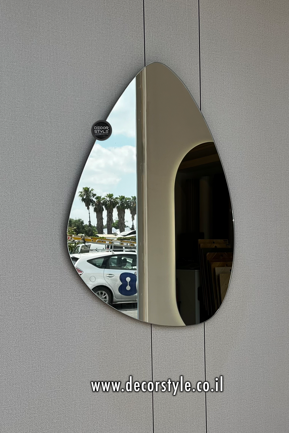 מראת טיפה אמורפית | דגם סלין | במגוון גדלים