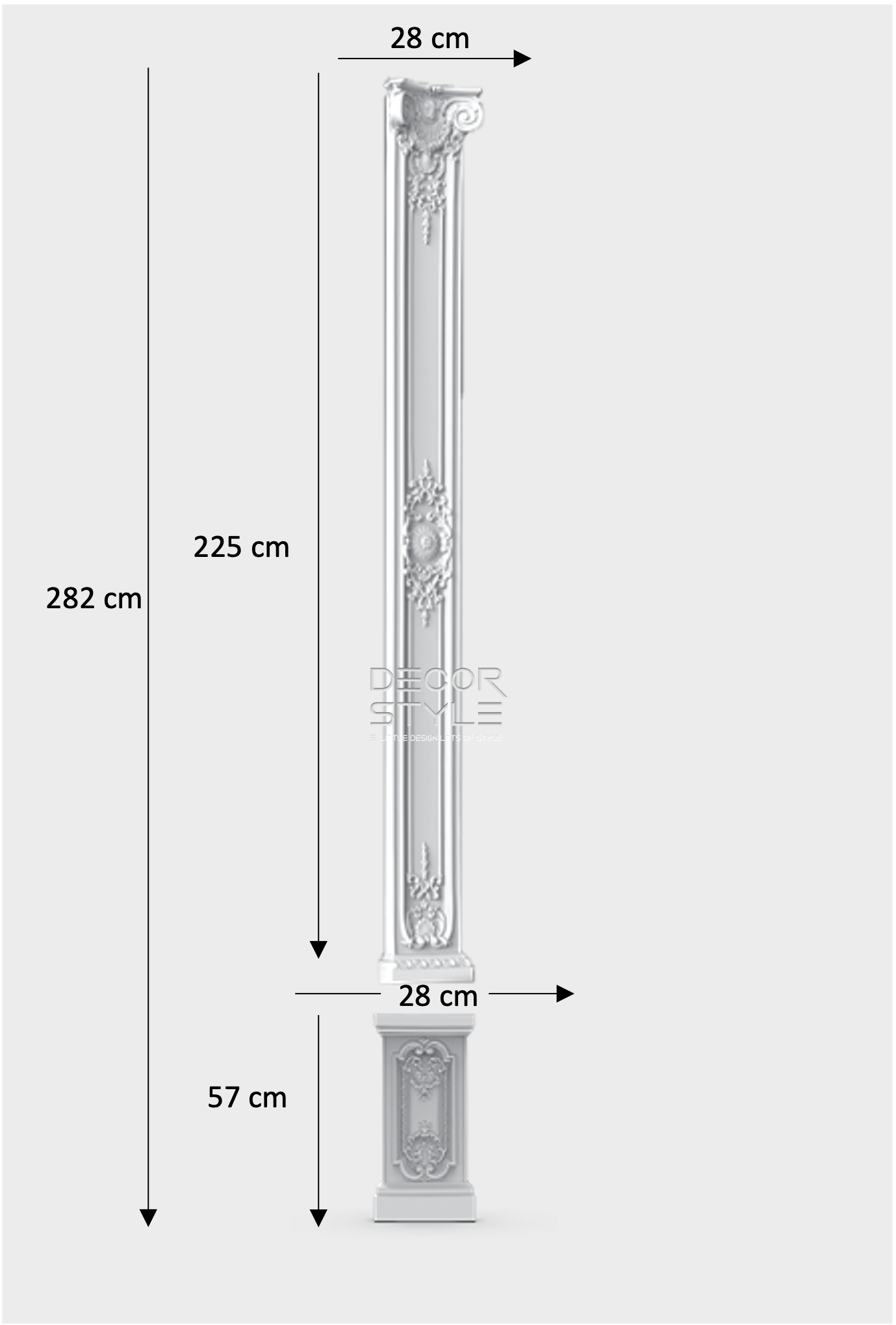 עמוד דקורטיבי | DECORATIVE PILLAR